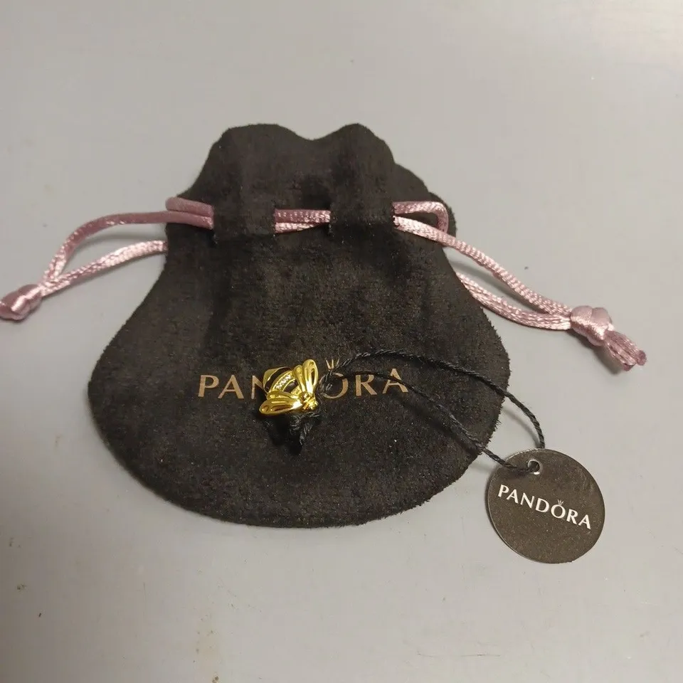 PANDORA BEE CLIP CHARM 