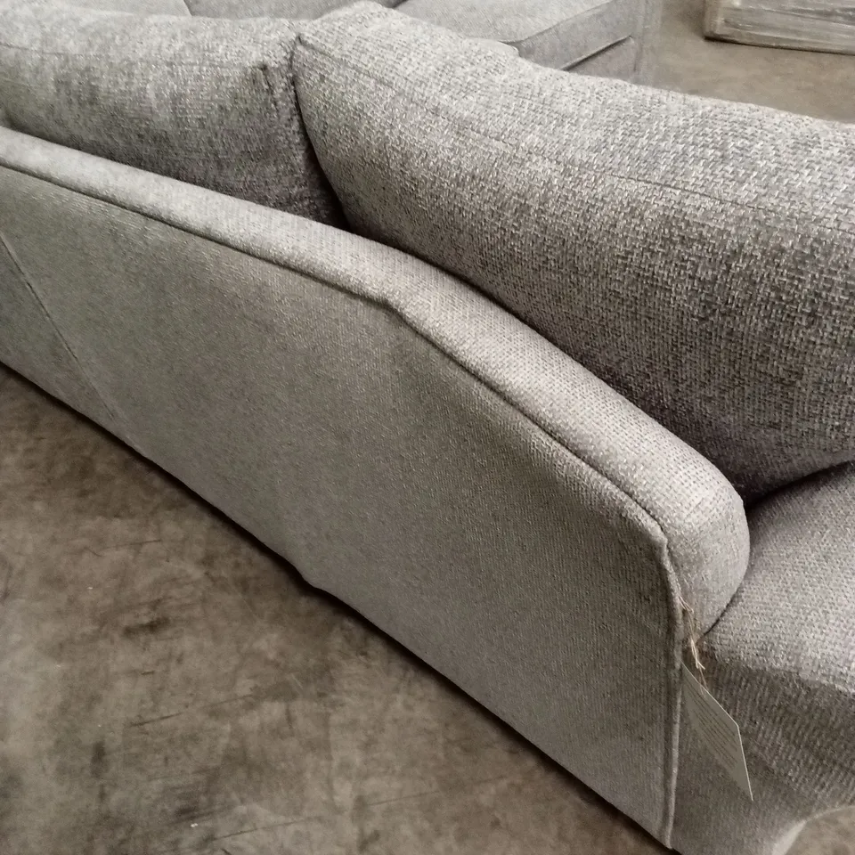 DURY CHUNKY WEAVE STANDARD BACK CORNER GROUP SOFA RRP £1149