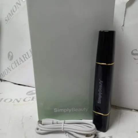 SIMPLY BEAUTY 2 IN 1 SUPER SMOOTH FACE & BROWS HAIR REMOVER SYSTEM BLACK