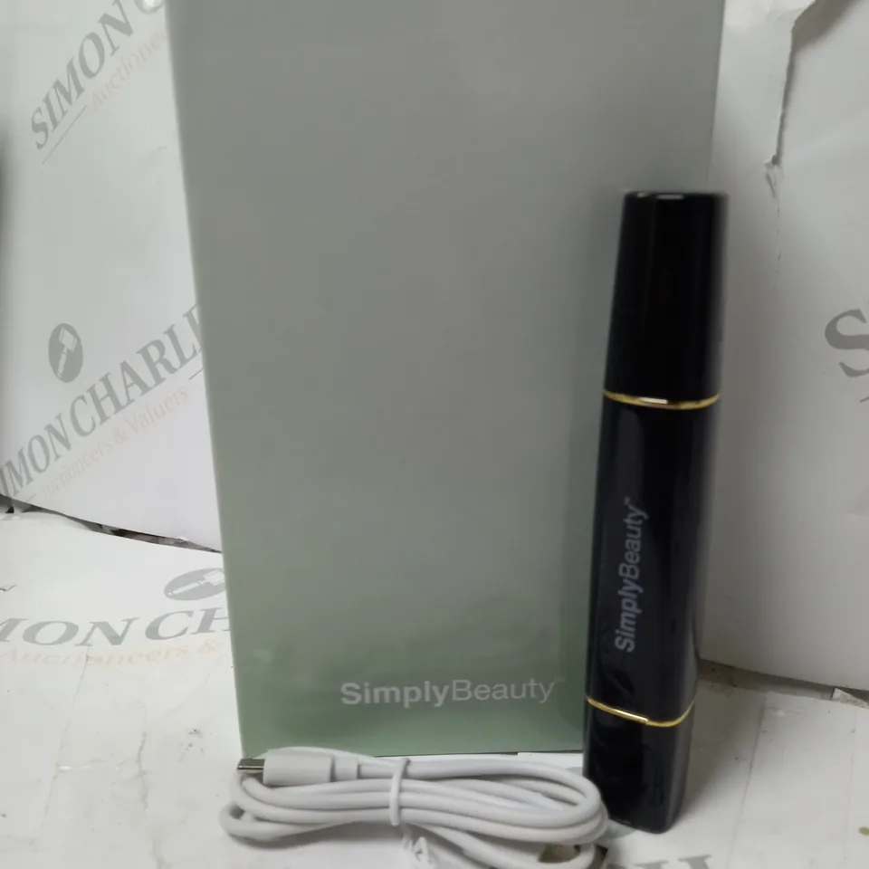SIMPLY BEAUTY 2 IN 1 SUPER SMOOTH FACE & BROWS HAIR REMOVER SYSTEM BLACK