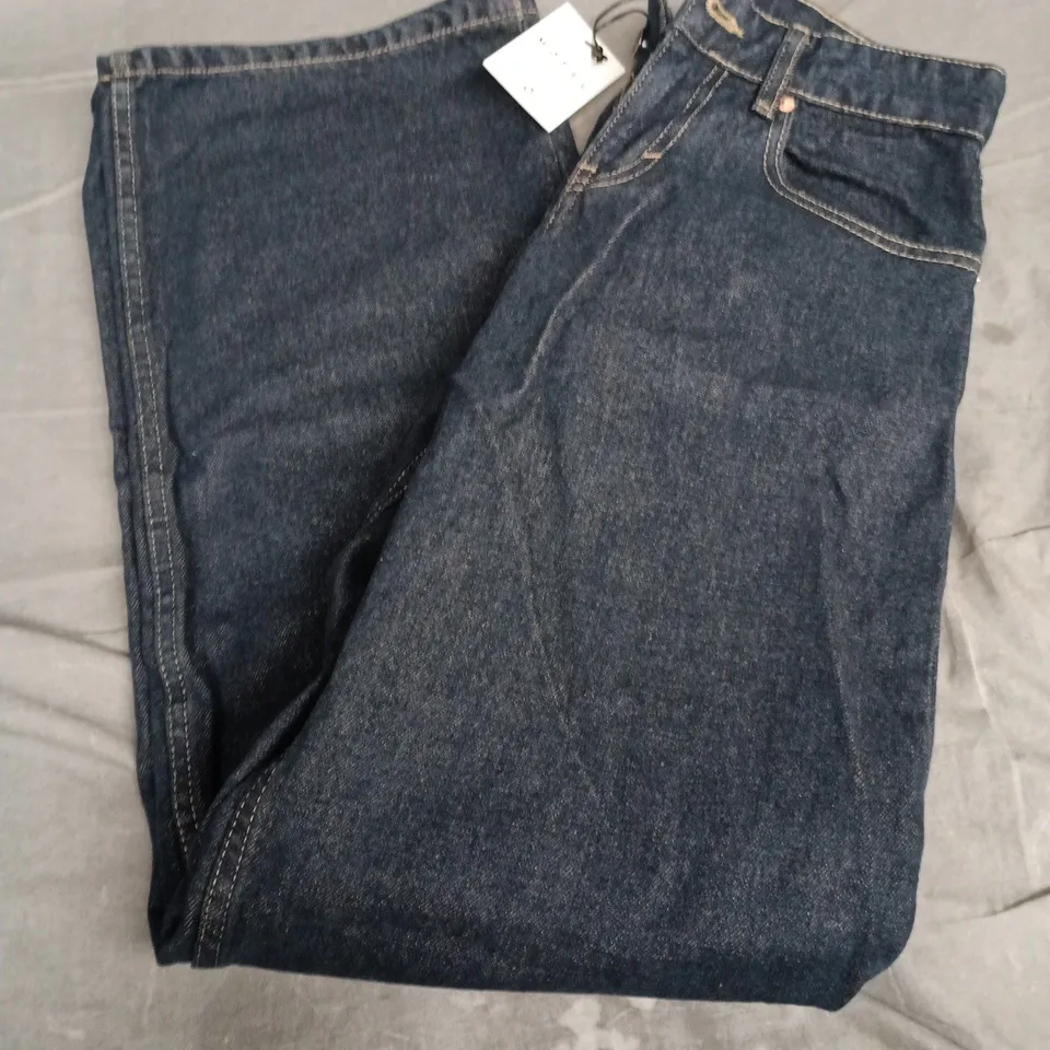 MOTEL DENIM LOW RISE JEANS – INDIGO, W26 L34