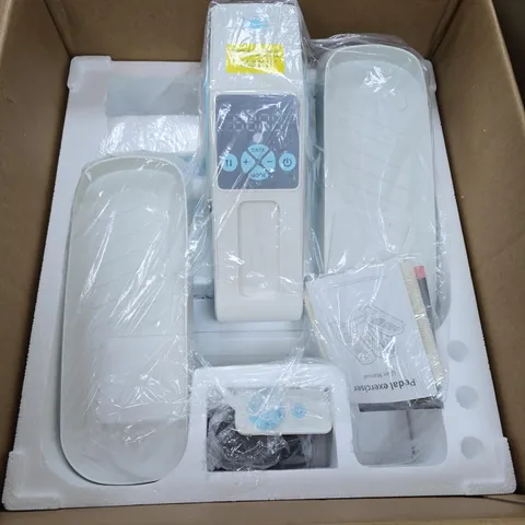 BLISS AND BEYOND PEDAL EXERCISE STEPPER MACHINE WHITE