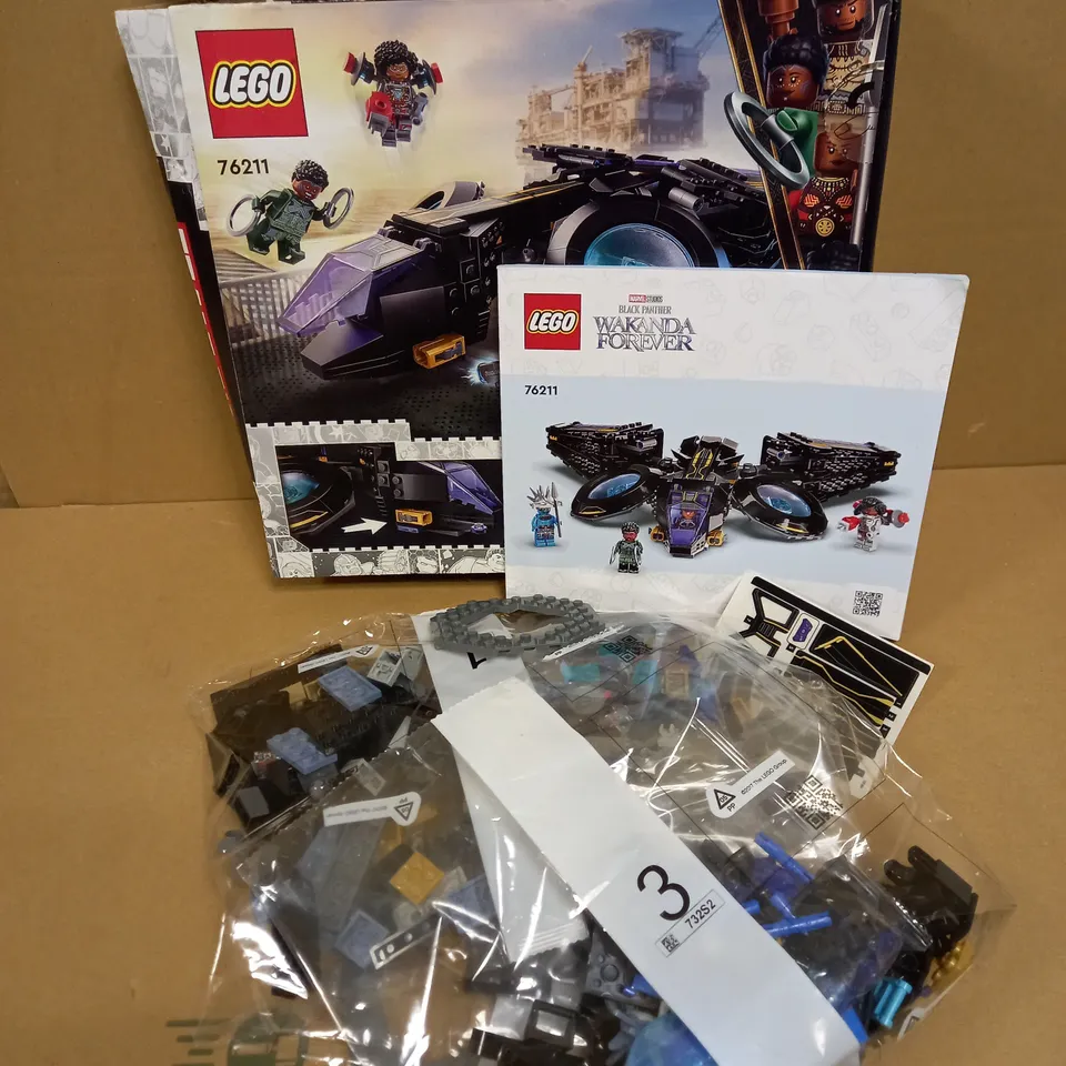 LEGO MARVEL BLACK PANTHER WAKANDA FOREVER SHURI'S SUNBIRD 76211 RRP £44.99