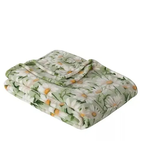 OUTLET COZEE HOME VELVETSOFT FLORAL PRINTED THROW IN GIFTBOX