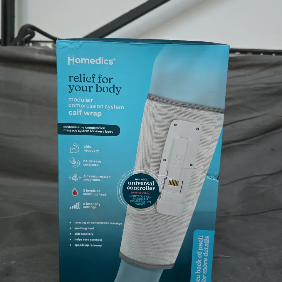 BOXED HOMEDICS CALF WRAP – MODULAR COMPRESSION SYSTEM