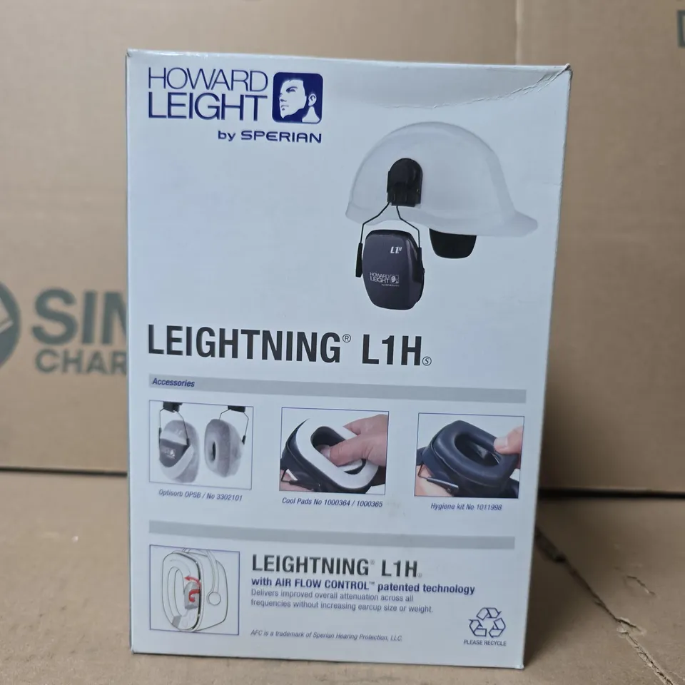 HOWARD LEIGHT BY SPERIAN LIGHTNING L1H HEARING PROTECTION EARMUFFS