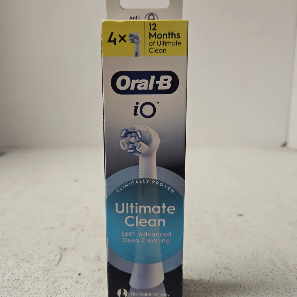 ORAL-B IO ULTIMATE CLEAN ELECTRIC TOOTHBRUSH – BOXED