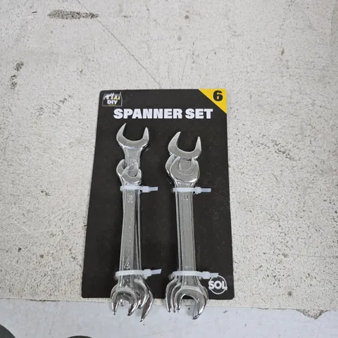 SOL SPANNER SET – 6‑PIECE PACK (6PK) - BOX OF APPROXIMATELY 20