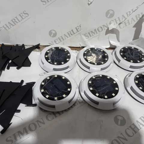 BELL & HOWELL DUAL FUNCTION SET OF 6 10 LED ULTIMATE DISK LIGHTS