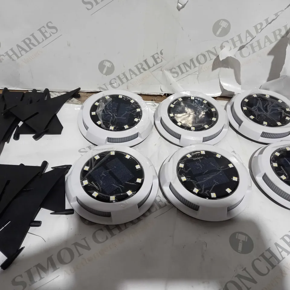 BELL & HOWELL DUAL FUNCTION SET OF 6 10 LED ULTIMATE DISK LIGHTS