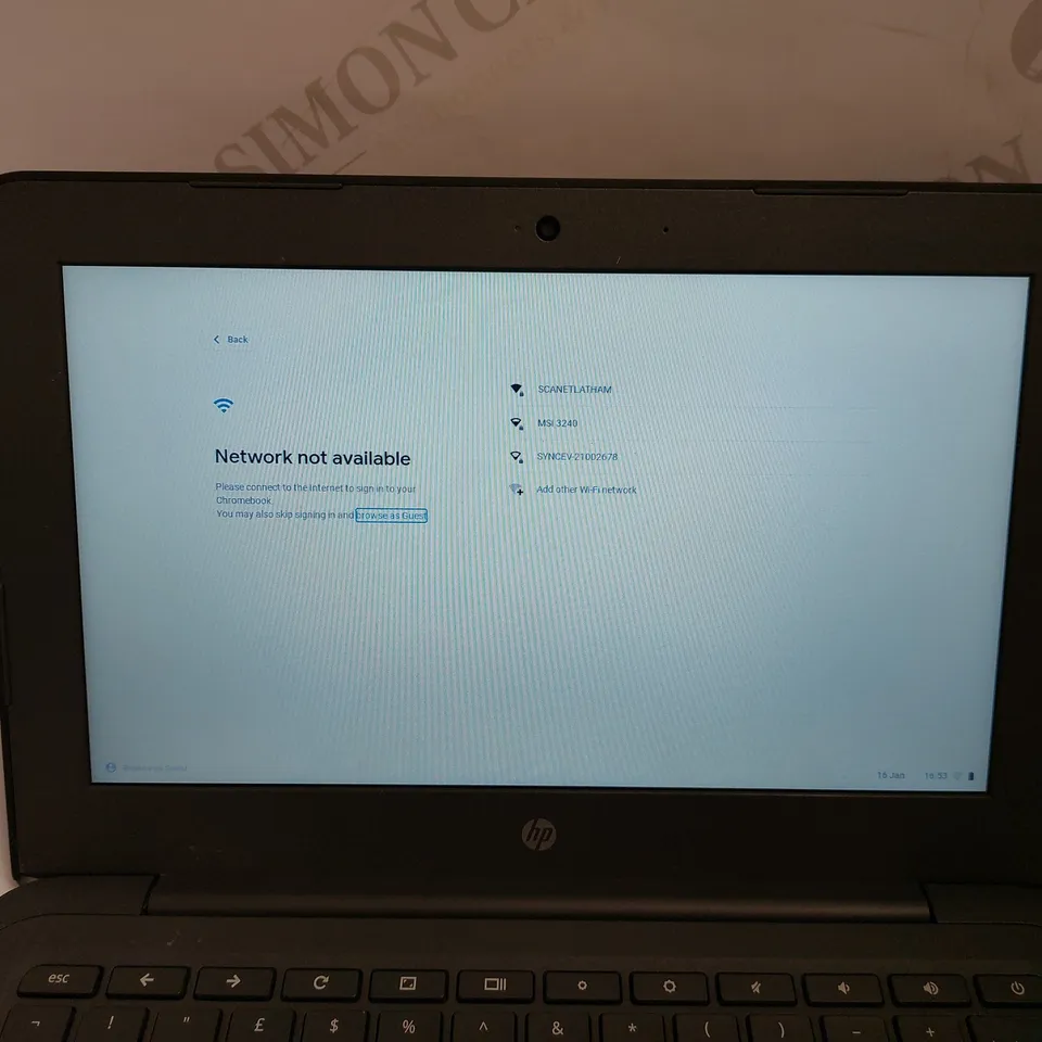 HP CHROMEBOOK 11A G6 EE LAPTOP	