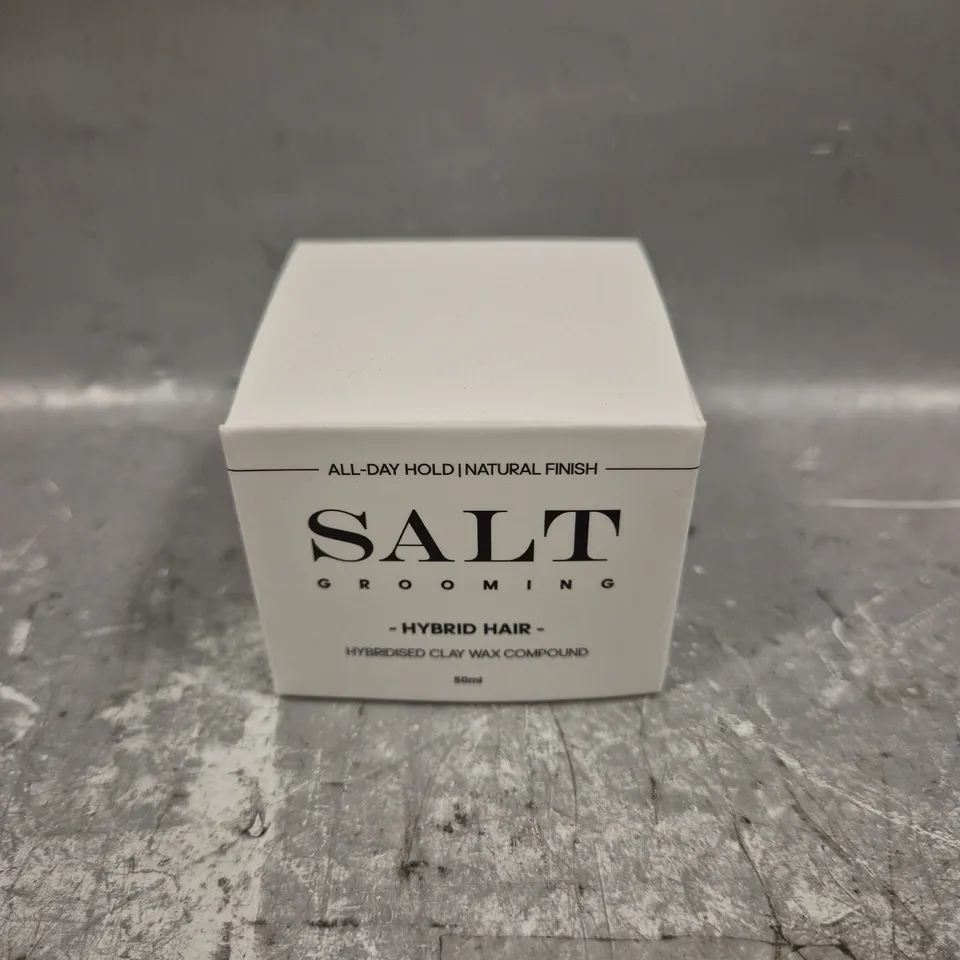 BOXED SALT GROOMING HYBRID HAIR CLAY WAX 