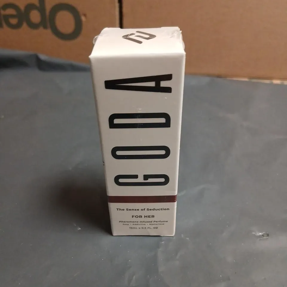 BOXED GODA THE SENSE OF SEDUCTION FOR HER PHEROMONE INFUSED 15ML