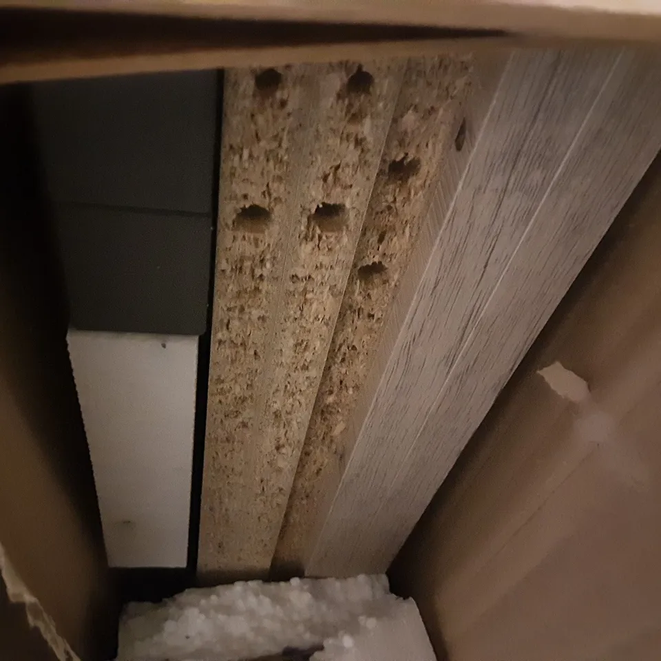 BOXED BROOKLYN 53 HIGHBOARD 2 DOOR 3 DRAWER CABINET (BOX 1 OF 2 ONLY) (1 BOX ONLY) (INCOMPLETE)