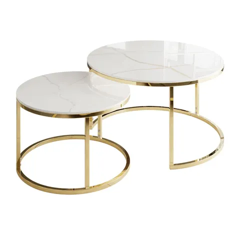 BOXED DEAVERS 2 PIECE FRAME COFFEE TABLE 