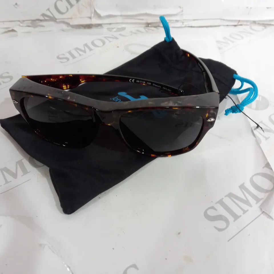 BOXED JPE CLASSIC SUNGLASSES WITH CASE - WARM TORTOISE