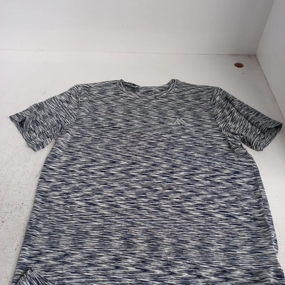 MOUNTAIN T‑SHIRT – GREY MARL - M