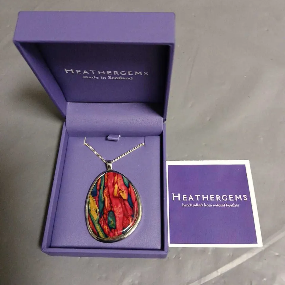 BOXED HEATHERGEMS PENDANT NECKLACE