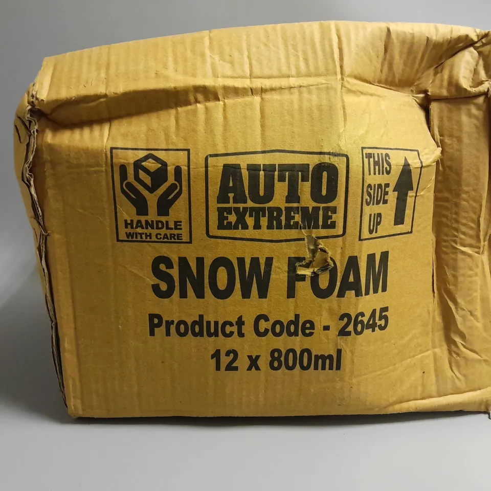 APPROXIMATELY 12 AUTO EXTREME HIGH PERFORMANCE PRE-WASH SNOW FOAM 800ML 