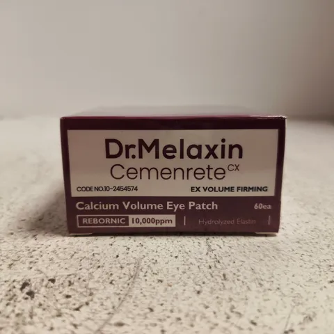 DR.MELAXIN CALCIUM VOLUME EYE PATCH β 60 EYE PATCHES