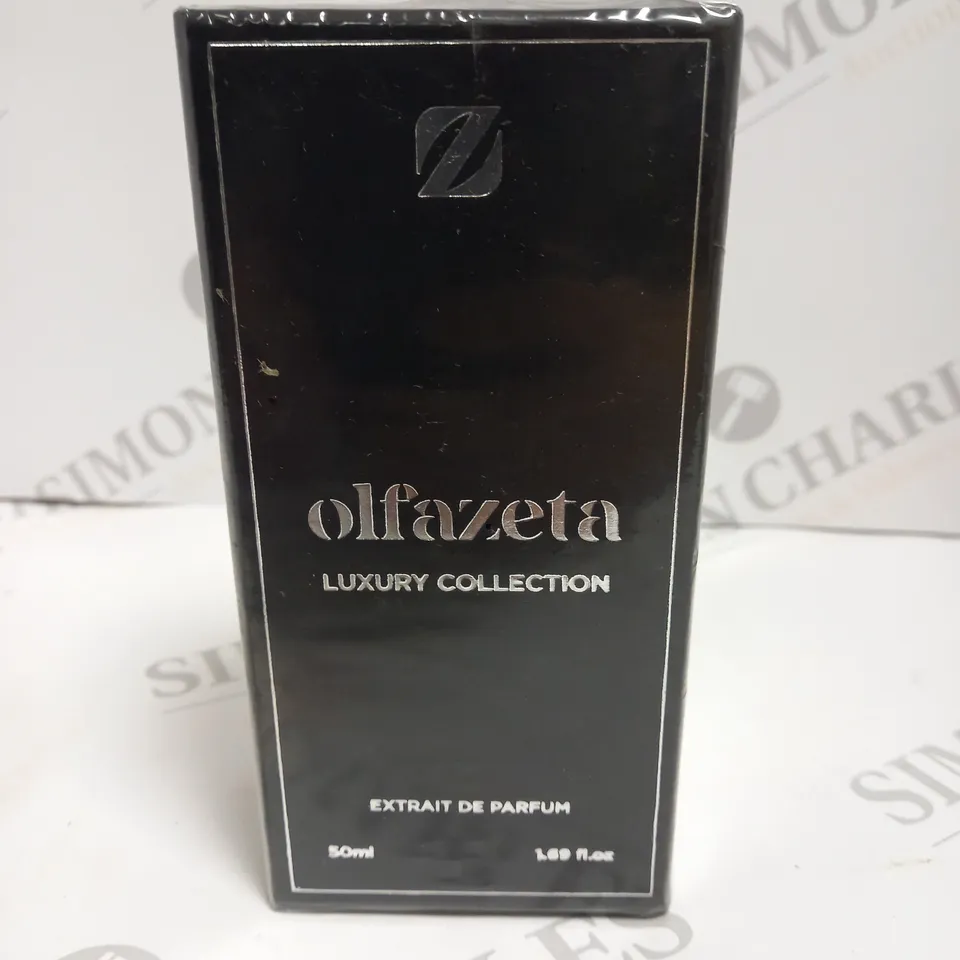 BOXED AND SEALED OLFAZETA LUXURY COLLECTION EXTRAIT DE PARFUM 50ML