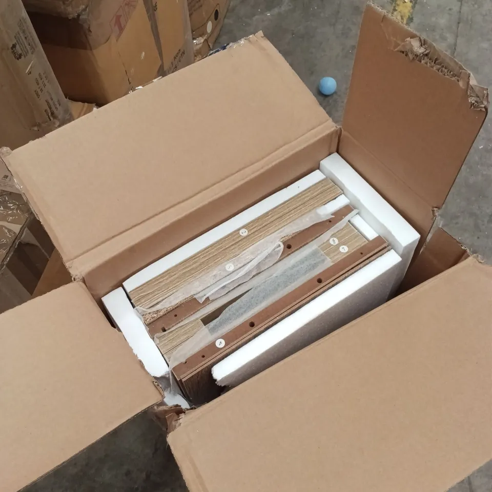 BOXED WOODEN CABINET - NATURAL (1 BOX)