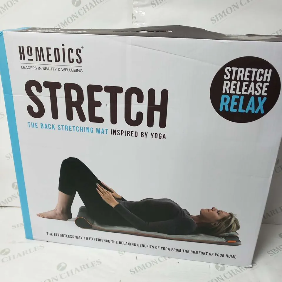 BOXED HOMEDICS STRETCH - ELECTRIC INFLATABLE YOGA MAT