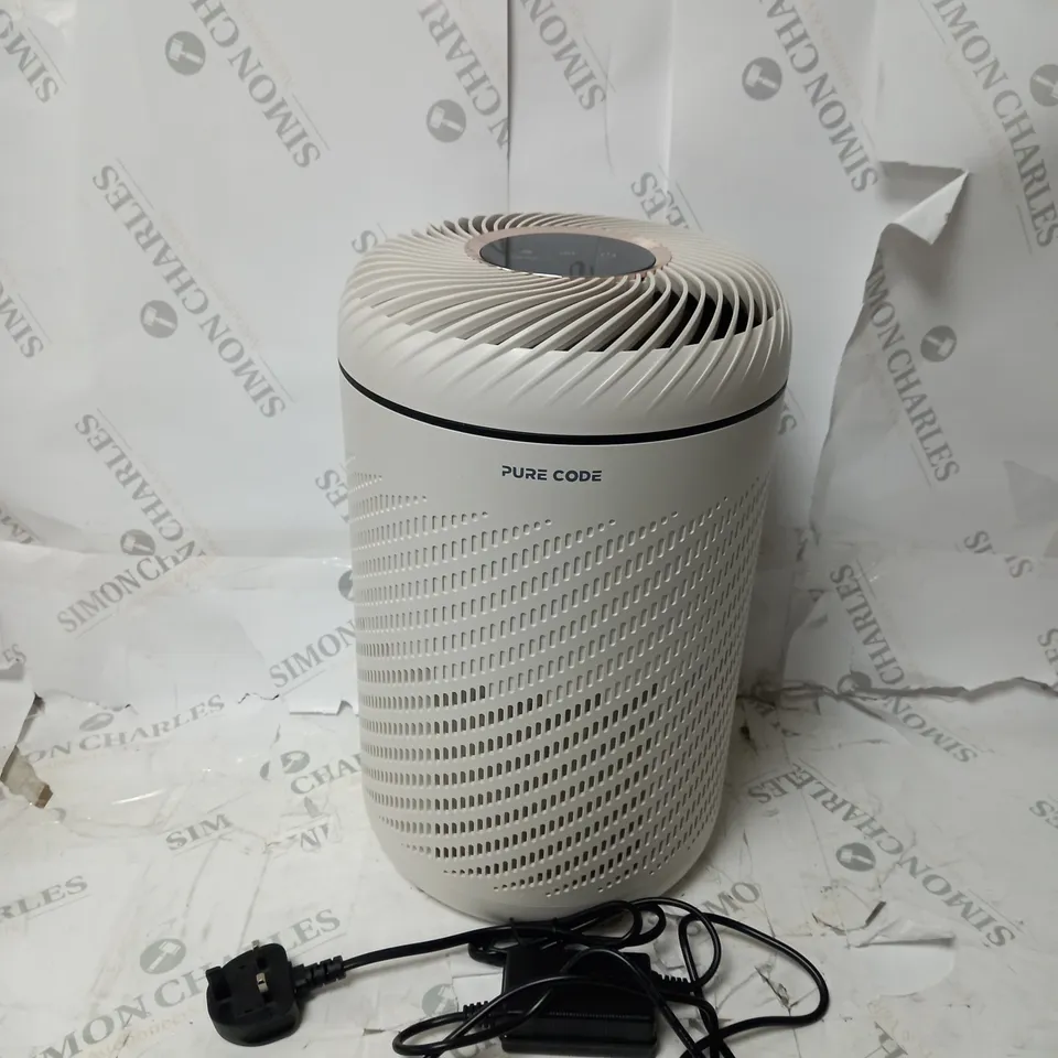 PURE CODE AIR PURIFIER WITH REPLACEMENT FILTER