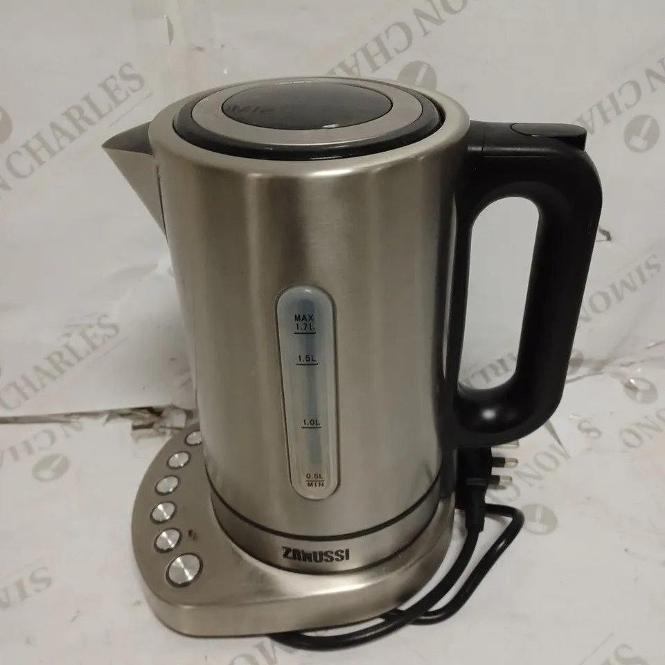 ZANUSSI KETTLE - SILVER/BLACK