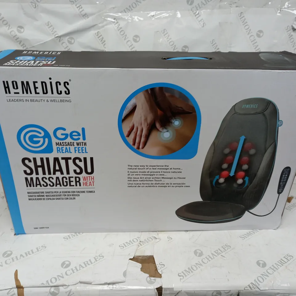 HOMEDICS SHIATSU MASSAGER WITH HEAT SGM-1300H-EUX