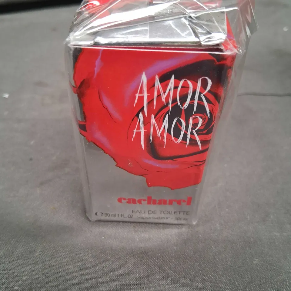 BOXED AND SEALED AMOR AMOR CACHAREL EAU DE TOILETTE 30ML