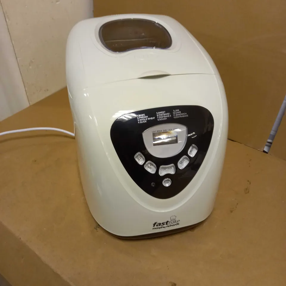 MORPHY RICHARDS MULTI-USE FASTBAKE BREADMAKER
