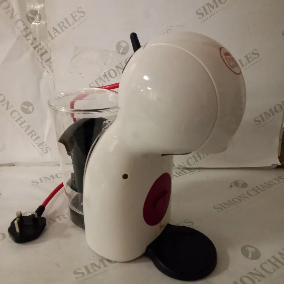 KRUPS NESCAFÉ DOLCE GUSTO PICCOLO XS MANUAL COFFEE MACHINE, WHITE