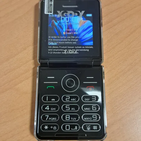 XGODY S200 FLIP PHONE IN BLACK