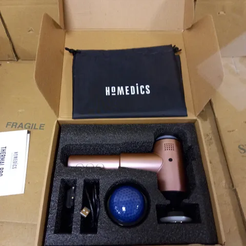 HOMEDICS THERMAL PRO DEEP TISSUE PERCUSSION MASSAGER