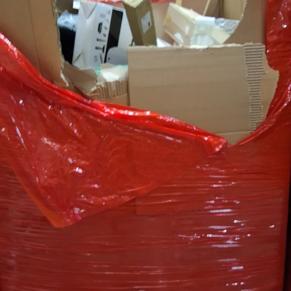 PALLET OF ASSORTED HOUSEHOLD GOODS AND PRODUCTS TO INCLUDE;STEAM MOP,3IN1 HAIR STYLING COMB,MAT
