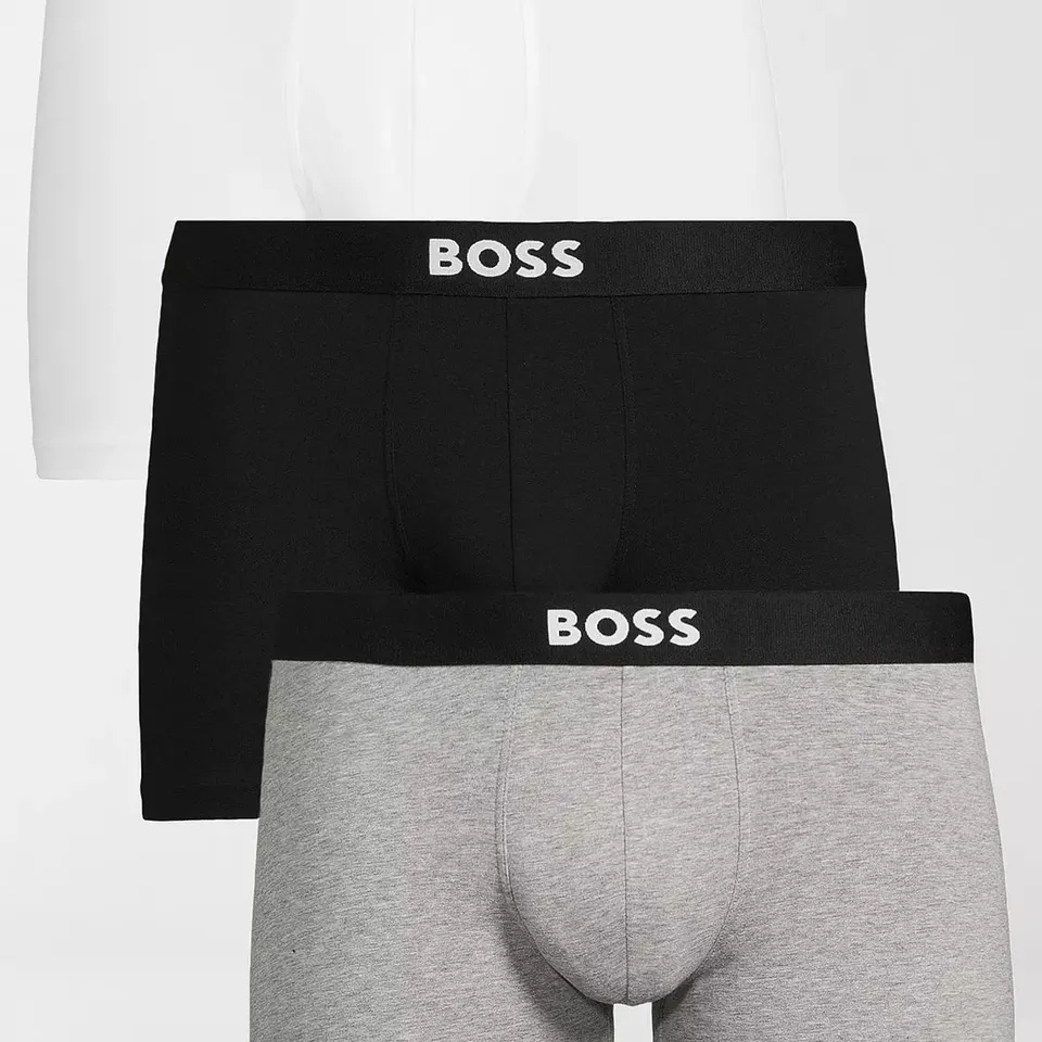 BOSS 3 PACK ONE BOXER BRIEFS - ASSORTED - MULTI SMALL