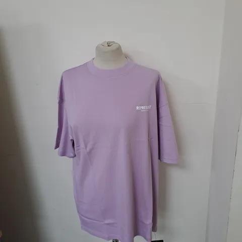 REPRESENT OWNERS CLUB T-SHIRT PASTEL LILAC - MEDIUM 