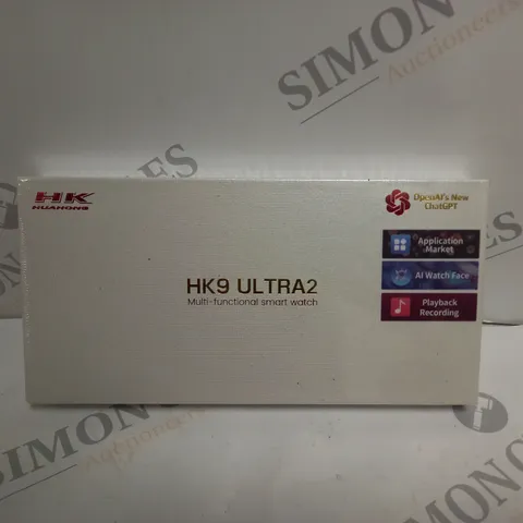 BOXED SEALED HK9 ULTRA 2 MULTI FUNCTIONAL SMART WATCH 