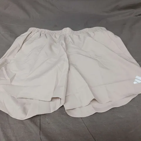 ADIDAS LOGO RUNNING SHORTS - SIZE L