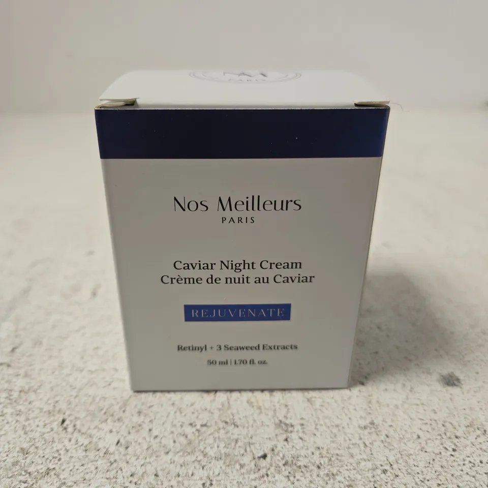NOS MEILLEURS PARIS CAVIAR NIGHT CREAM – REJUVENATE, 50 ML