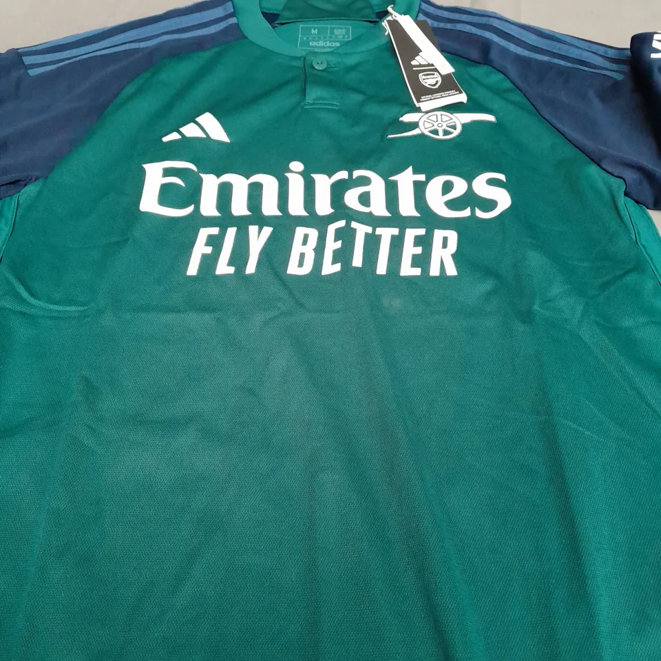 ADIDAS ARSENAL FOOTBALL CLUB SHIRT - MEDIUM