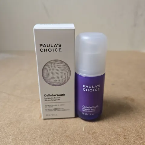 BOXED PAULA'S CHOICE CELLULAR YOUTH LONGEVITY SERUM (30ML)