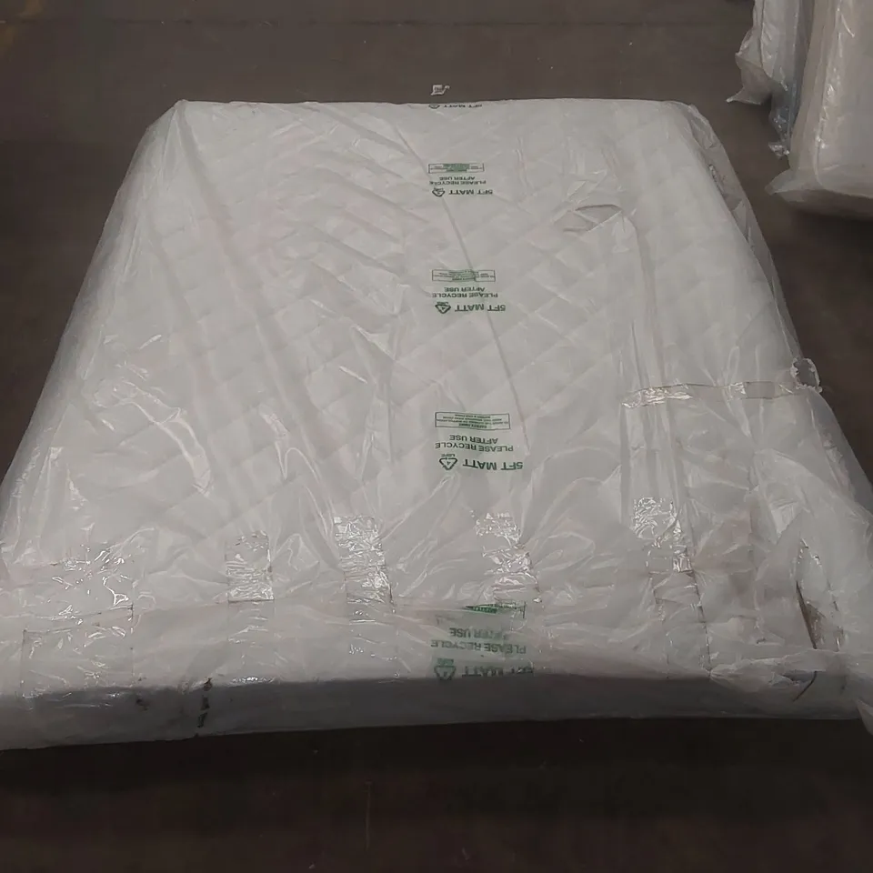 QUALITY BAGGED 150CM AIRSPRUNG MEMORY COMFORT KING SIZE MATTRESS