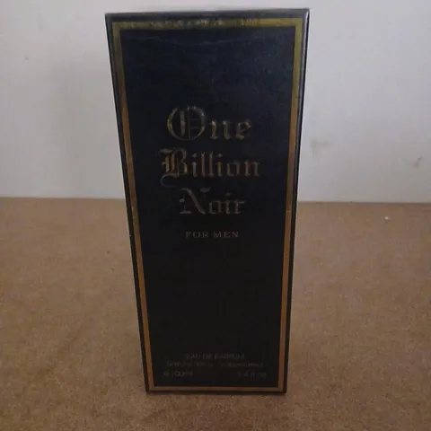 BOXED AND SEALED ONE BILLION NOIR FOR MEN EAU DE PARFUM 100ML