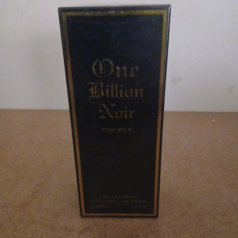BOXED AND SEALED ONE BILLION NOIR FOR MEN EAU DE PARFUM 100ML