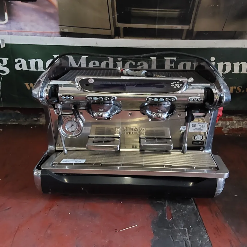 FAEMA EMBLEMA 2 GROUP ESPRESSO MACHINE 