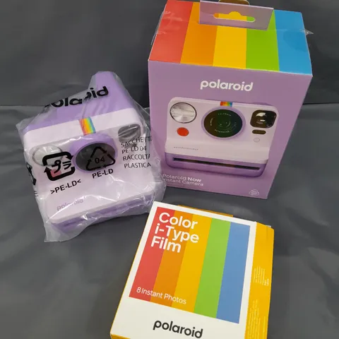 POLAROID NOW GEN2 PURPLE EVERYTHING BUNDLE