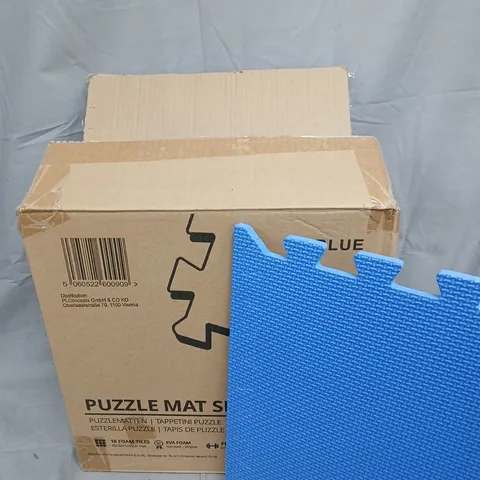 BEMAXX PUZZLE MAT SET IN BLUE 