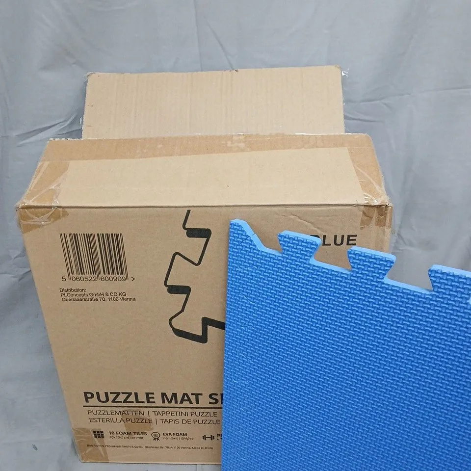 BEMAXX PUZZLE MAT SET IN BLUE